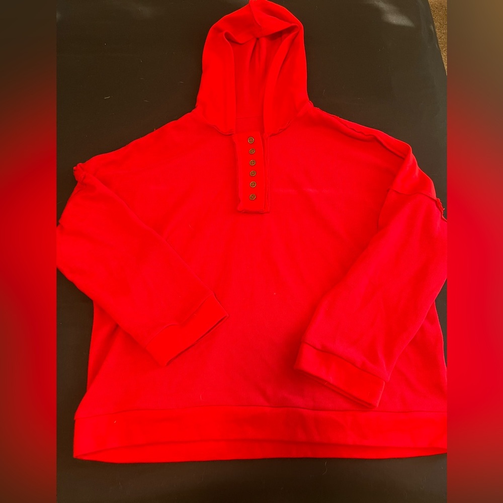 Vibrant Red Women's Hoodie